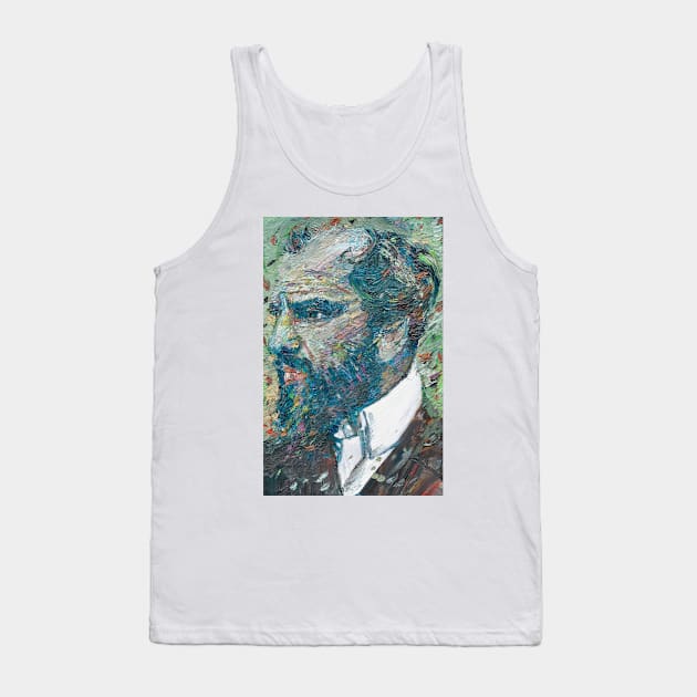 GUSTAV KLIMT oil portrait Tank Top by lautir